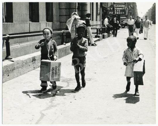  Albok, John - New York-i utca, 1940 körül | Fotóaukció 2008 aukció / 79 tétel