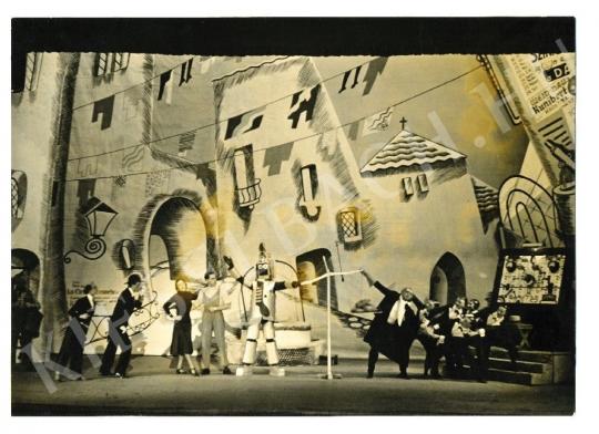 Unknown artist - Machine man, 1935 (City Theatre, music: Jenő Zádor, text: Ernő Decsey, props: Angelo, director: Márt | Auction of Photos auction / 130 Lot