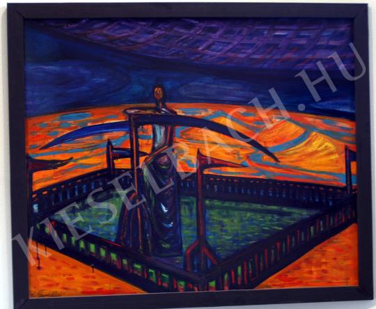  El Kazovszkij - Sivatagi homokozó XXVII, 1995 festménye