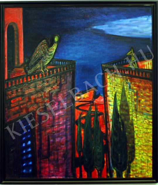  Kazovszkij, El - Siren on the Roof II painting