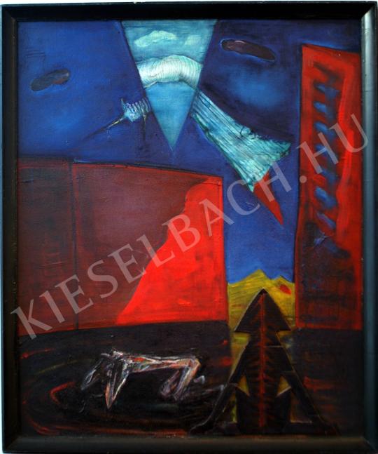  Kazovszkij, El - Dzsan-háromszög festménye