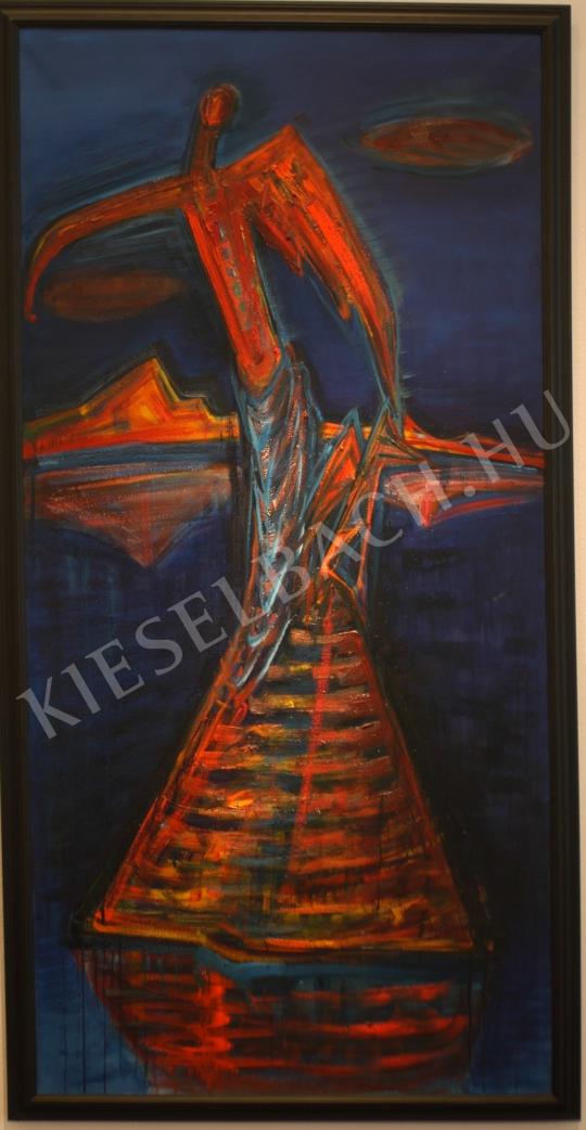 Kazovszkij, El - Siren on the Island II. painting