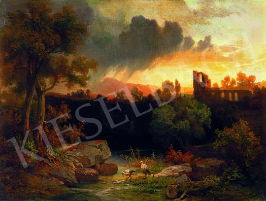 Molnár, József - Romantic Landscape with Ruins | 38th Auction auction / 27 Lot