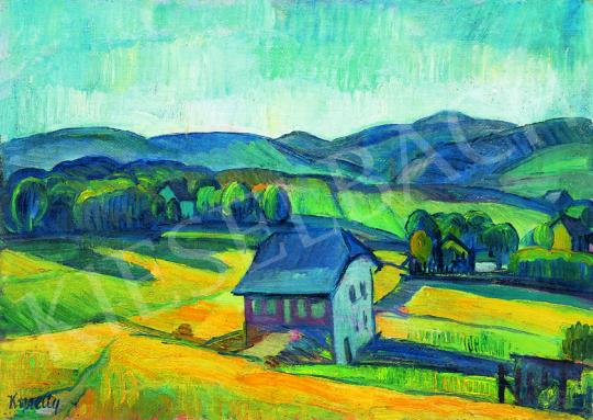  Kmetty, János - Hilly Landscape, 1910's | 38th Auction auction / 81 Lot