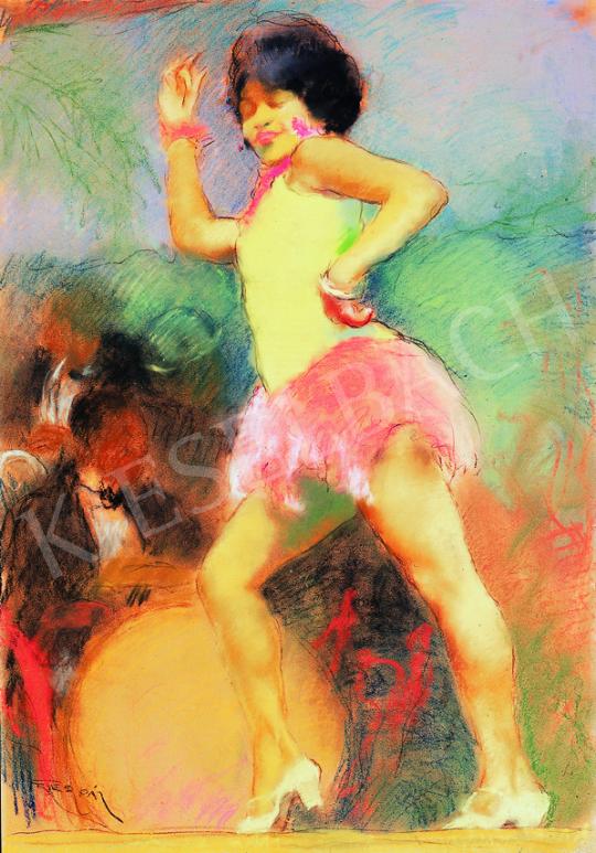  Fried, Pál - Mulatto Dancer with Jazz Band in the Background | 38th Auction auction / 85 Lot