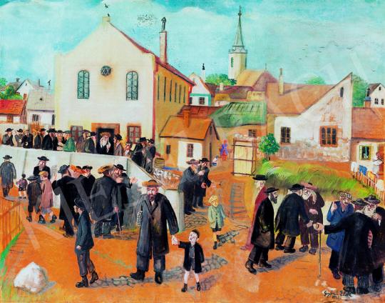 Győri, Elek - Jewish Temple in Sárospatak | 38th Auction auction / 118 Lot