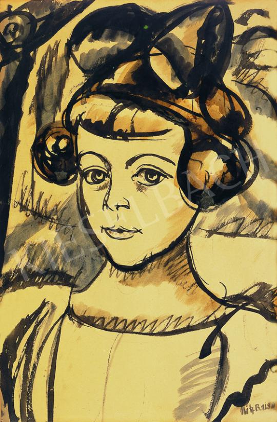 Uitz, Béla - Girl, 1918 | 38th Auction auction / 124 Lot