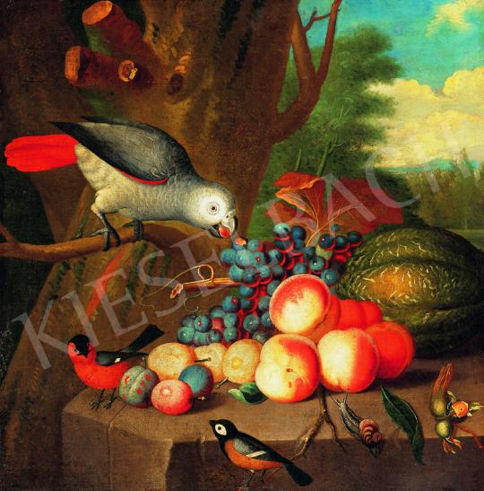 The Follower of Jakab Bogdany - Still-life with Parrot | 38th Auction auction / 188 Lot