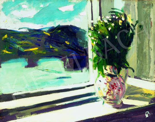  Bernáth, Aurél - In the Studio Window | 38th Auction auction / 219 Lot