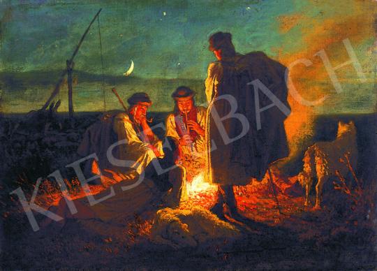  Lotz, Károly - Campfire | 38th Auction auction / 242 Lot