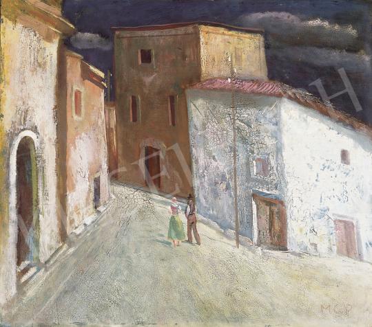  Molnár C., Pál - Street in Rome, 1930's | 39th Auction auction / 5 Lot