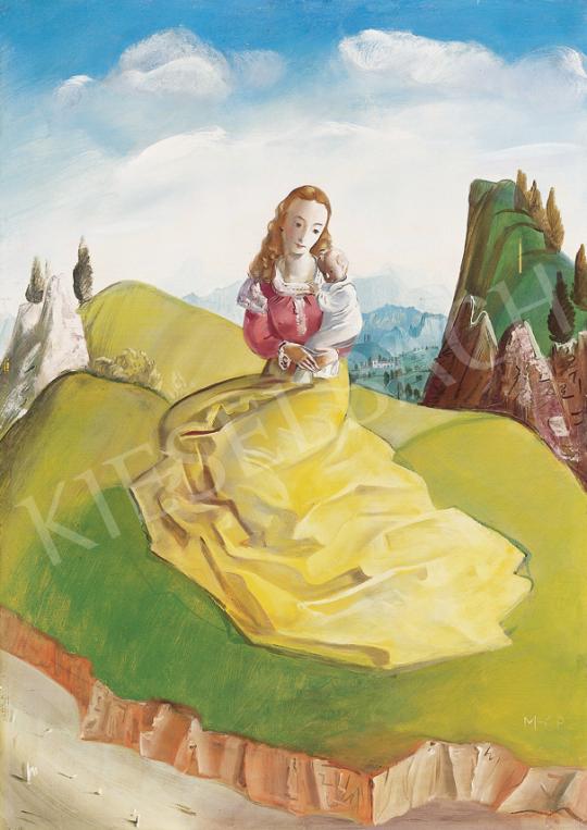  Molnár C., Pál - Madonna in Italian Landscape | 39th Auction auction / 6 Lot