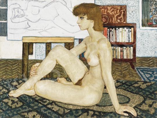  Czene, Béla jr. - Nude in Interior, 1977 | 39th Auction auction / 15 Lot