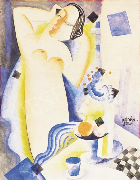  Kádár, Béla - Nude with Still Life of Fruits, 1920's | 39th Auction auction / 25 Lot