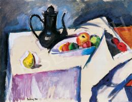 Berény, Róbert - Still Life with Jug and Fruits,1910 