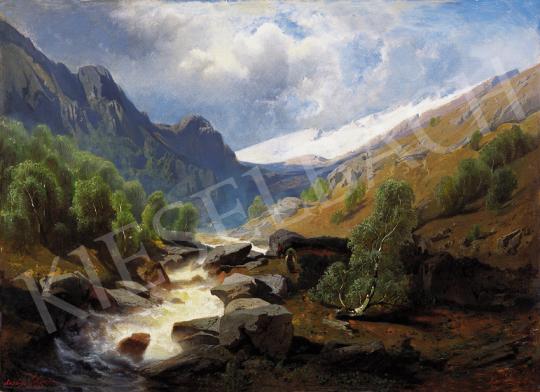  Schaeffer, August - Mountain Stream | 39th Auction auction / 51 Lot
