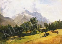 Gauermann, Friedrich - Landscape in the Alps 