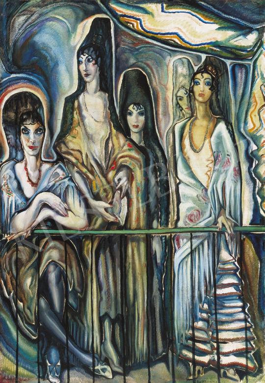  Batthyány, Gyula - On the Balcony (Spanish Women on the Balcony), around 1934 | 39th Auction auction / 84 Lot