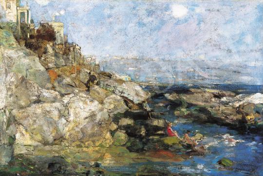 Burghardt, Rezső - Seaside | 39th Auction auction / 87 Lot