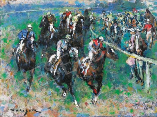 Holesch, Dénes (Denes de Holesch) - At the Epsom Derby | 39th Auction auction / 116 Lot