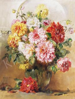  Dolányi Benczúr, Ida - Still Life of Flowers 