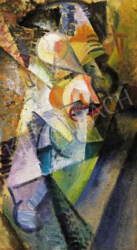  Szobotka, Imre - Cubist Portrait of a Man, around 1913-14 | 39th Auction auction / 124 Lot