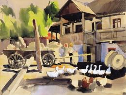 Aba-Novák Vilmos - Malomudvar, 1935 