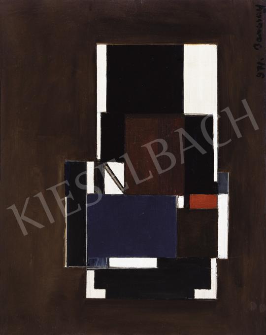  Barcsay Jenő - Kompozíció (Szentendre), 1971 | 39. Aukció aukció / 139 tétel
