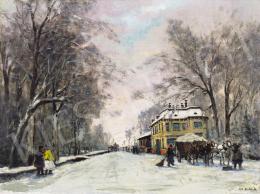  Berkes, Antal - Winter Street, 1912 