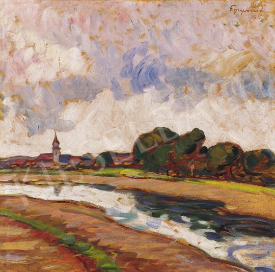 Egry, József - Riverside Landscape | 39th Auction auction / 188 Lot