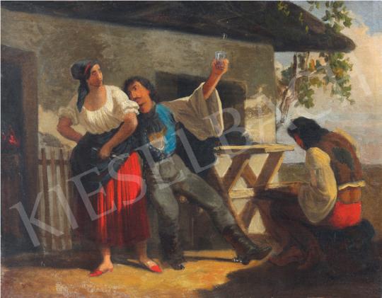  Lotz, Károly - Revellers | 39th Auction auction / 213 Lot