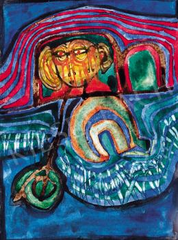  Hundertwasser, Friedensreich - L'automobiliste, 1958 