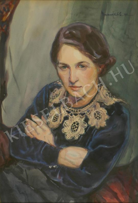 Baranszky, Emil László (Baranszky E. László,  - Portrait of a Woman painting