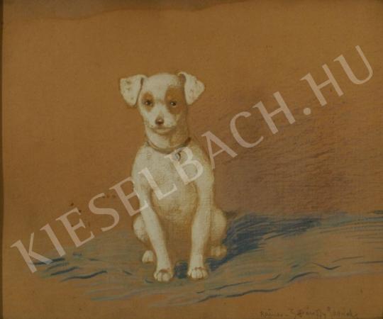 Rainerné-Istvánffy, Gabriella - Puppy painting