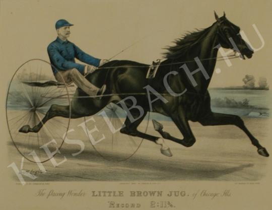 Leighton, Scott - The Racing Wonder Little Brown Jug festménye