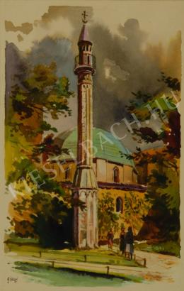 Gönczi Gebhardt Tibor - Pécs, a Minaret és a Dzsámi 