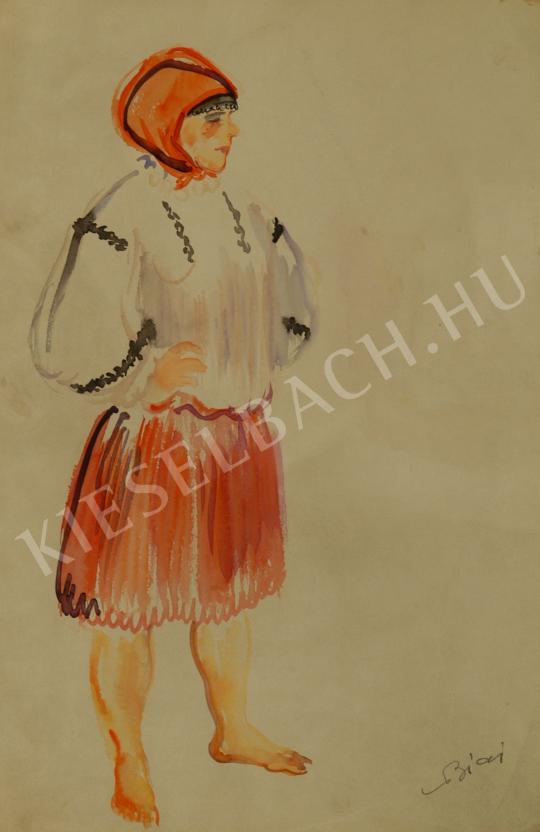 Biai-Föglein, István - In Folk Costume (Bride) painting