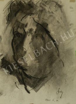 Szalatnyai József - Dénes Zsófia arcképe (1960)
