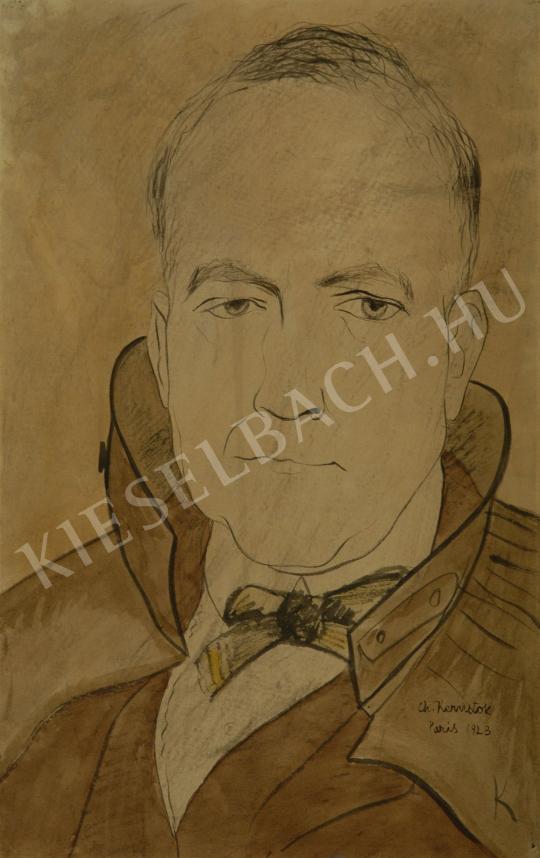 ifj. Kernstok Károly - Önarckép festménye