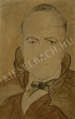 ifj. Kernstok Károly - Önarckép (1923)