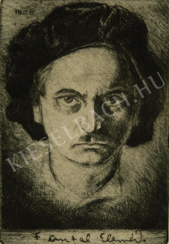 Antal, Elemér (F., Felsőgelléri) - Self-Portrait painting
