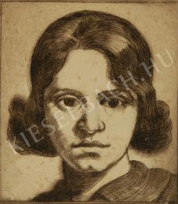  Kmetty, János - Head of a Woman (1920)