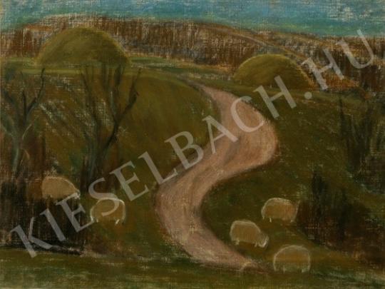 Nagy, István - Winding Road, c. 1930 painting