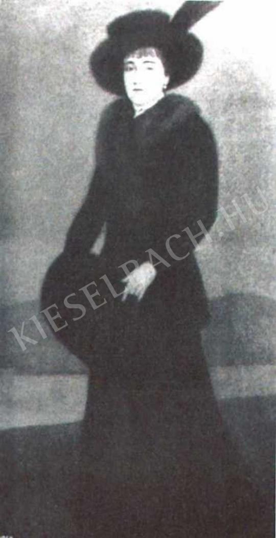  Czigány Dezső - Női képmás, 1911-1912 festménye