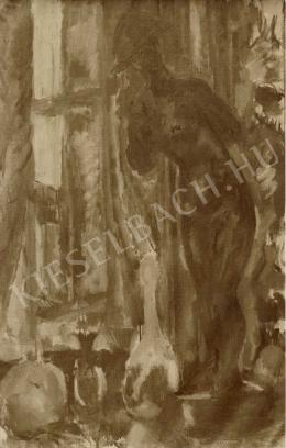  Czóbel Béla - Vörös aktszobor II, 1909 