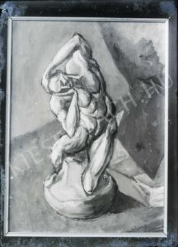 Tihanyi Lajos - Csendélet Michelangelo-szoborral, (1908(?) 1909(?))