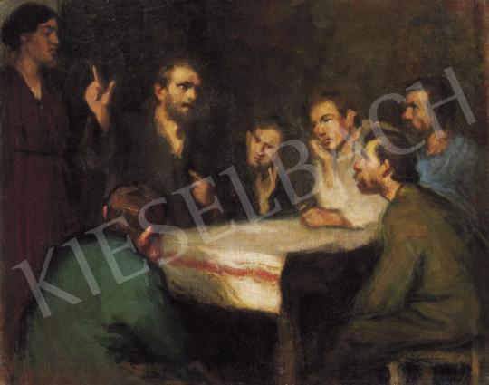 Réti István - Krisztus az apostolok közt | 19. Aukció aukció / 188 tétel