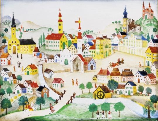 Pekáry, István - Sabaria, 1935 painting