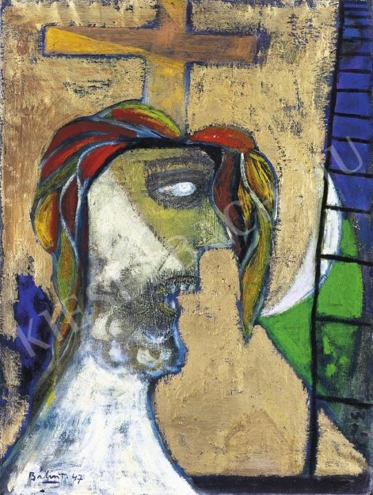  Bálint, Endre - Crucifix (Christ), 1947 painting