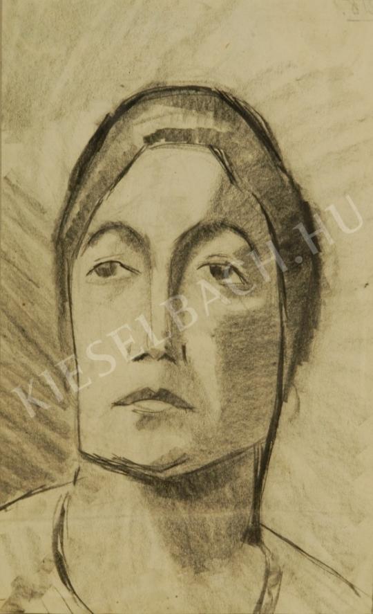  Czillich, Anna - Woman Head painting